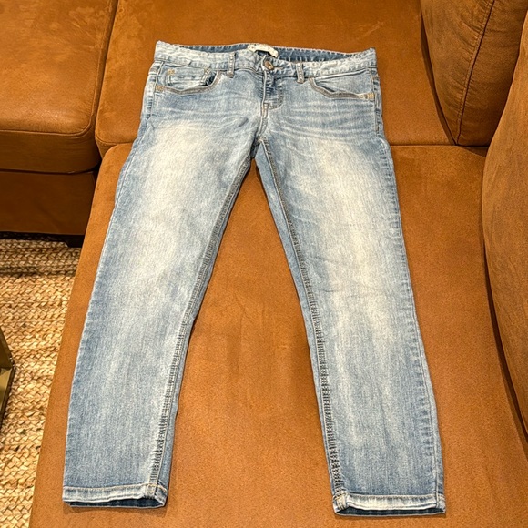 Free People Denim - Free People High Rise Stretch Skinny Jeans Sz W 29 Light Wash 61855-16515125